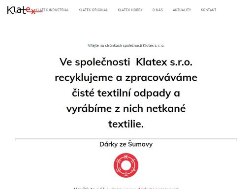 www.klatex.cz