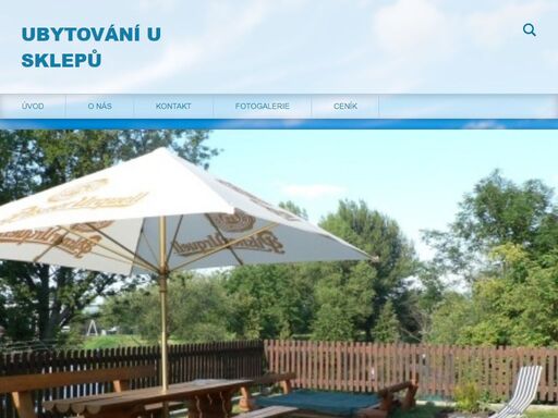 www.ubytovaniusklepu.cz