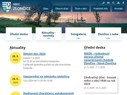 www.obeczloncice.cz