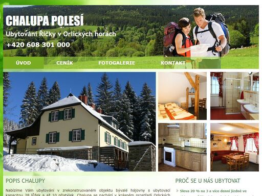 www.chalupapolesi.cz