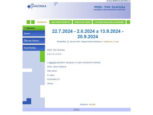 www.doktorsvacinka.cz