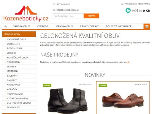 www.kozeneboticky.cz