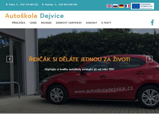www.autoskoladejvice.cz