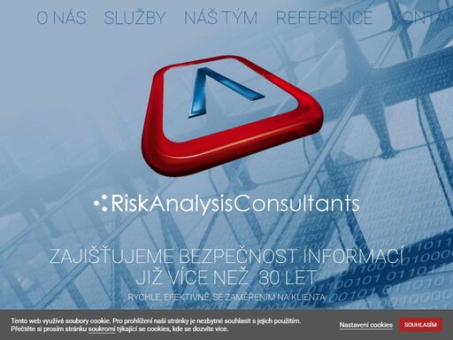 risk analysis consultants, s.r.o - nezávislá poradenská společnost. bezpečnost informací je naší prioritou již od roku 1995.