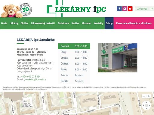 lékárny ipc – tradiční české lékárny. vše začalo sametovou revolucí a spuštěním postupné privatizace státních lékáren v naší zemi.