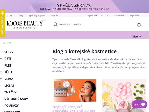 zjistěte o korejské kosmetice více na našem blogu. objevte rady, tipy a zajímavosti ze světa krásy.