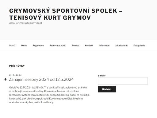www.grymovskysportovnispolek.cz