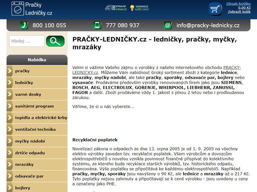 www.pracky-lednicky.cz
