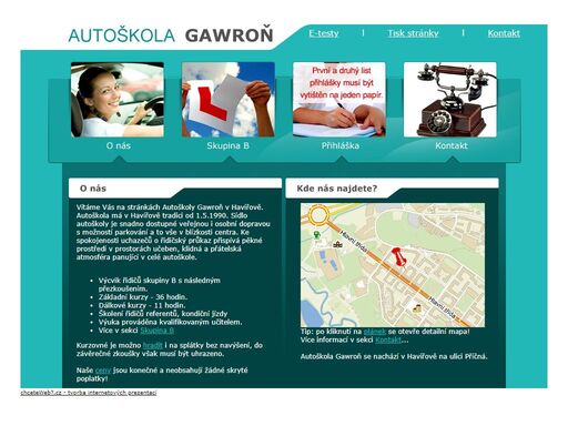 www.autoskolagawron.cz