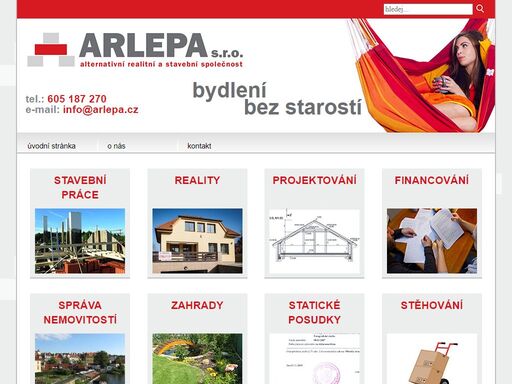 alternativní realitní a stavební společnost arlepa s.r.o.