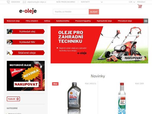 www.e-oleje.cz