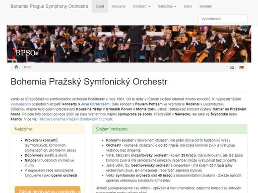 bohemia  prague symphony orchestra
