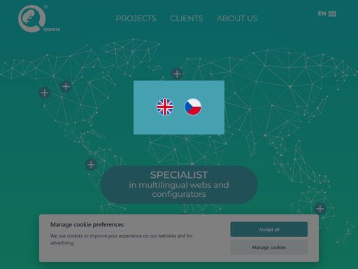 spaneco - the development of multilingual websites, online configurators, content management systems and standard websites for everyone from freelancers to international corporations.