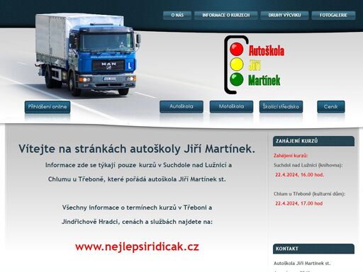 www.autoskolamartinek.cz