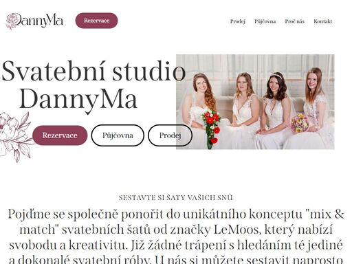 svatební studio a půjčovna svatebních šatů pardubice - dannyma | nechte se okouzlit naší širokou nabídkou nádherných svatebních šatů a doplňků. profesionální služby, individuální přístup a výjimečné modely pro váš dokonalý den.