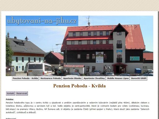 www.ubytovani-na-jihu.cz