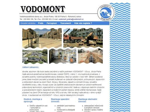 www.vodomont.cz