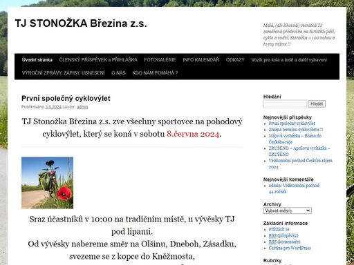 www.tjstonozka.cz
