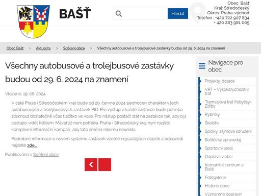 www.obecbast.cz