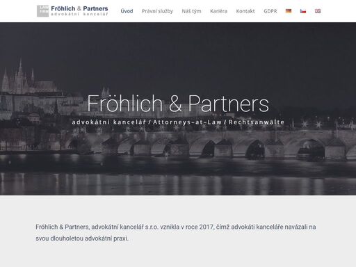 široká nabídka právních služeb - advokátní kacelář fröhlich & partners