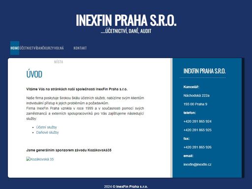 www.inexfin.cz