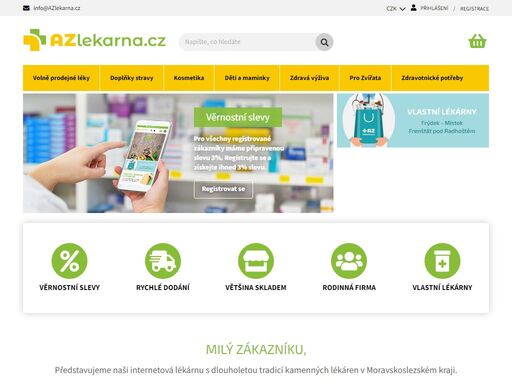 www.azlekarna.cz
