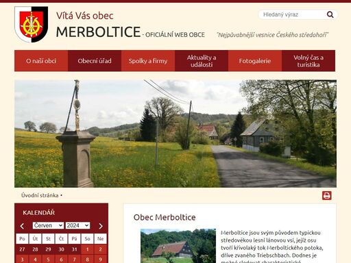 oficiální stránky obce merboltice