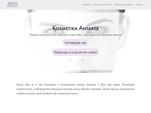 www.kosmetikaantares.cz