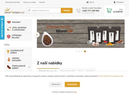 www.shop4darky.cz