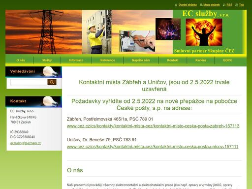 www.ecsluzby.cz