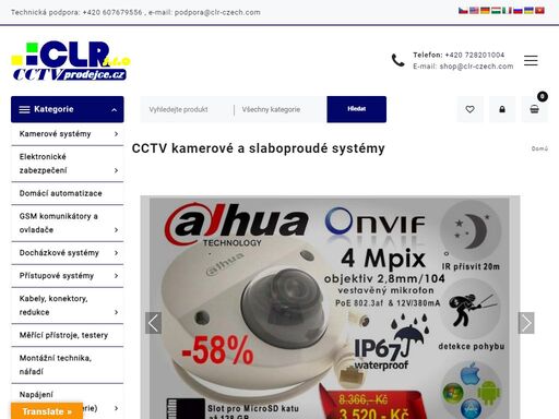 vítáme vás v našem e-shopu cctv-prodejce.cz   