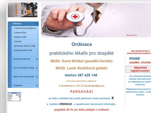 www.ordinace-wrobel.cz