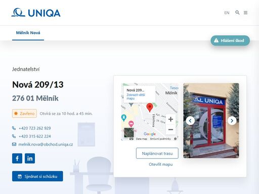 uniqa.cz/detaily-pobocek/melnik-nova