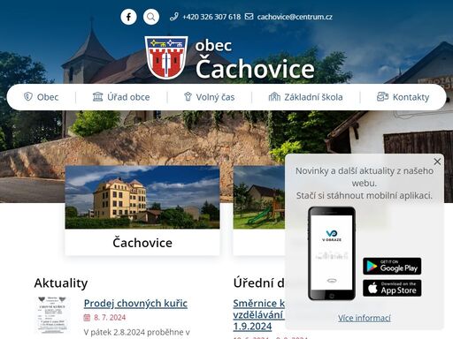 www.cachovice.cz