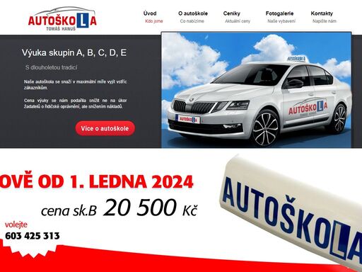 www.autoskolahanus.cz