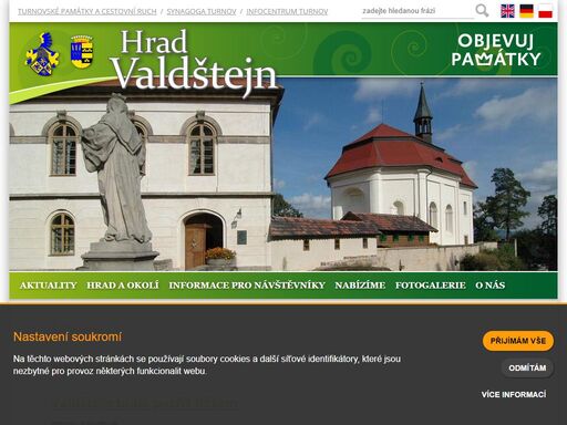 www.hrad-valdstejn.cz