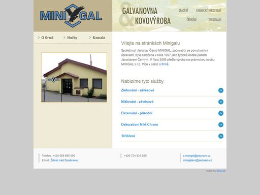 www.minigal.cz