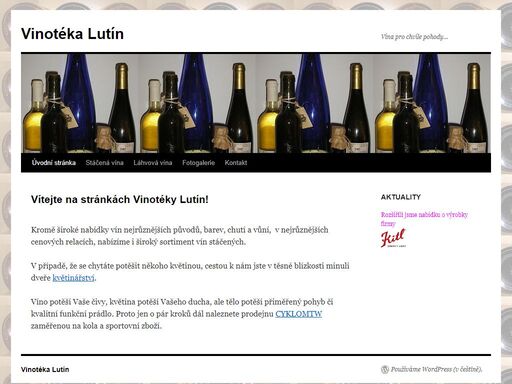 www.vinotekalutin.cz