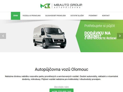 www.mbautopujcovna-olomouc.cz