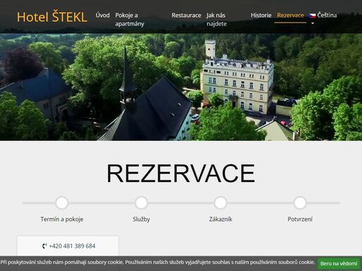 hotel štekl má ideální polohu přímo v srdci přírodních krás českého ráje