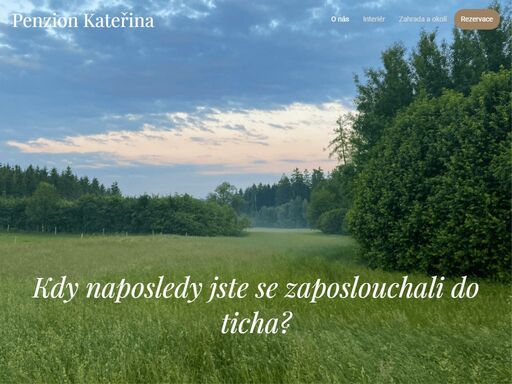 www.penzion-katerina.cz