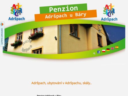 www.penzionadrspach.cz