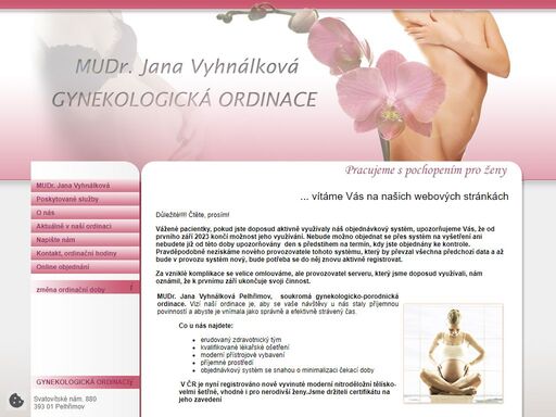 www.gynekologiepelhrimov.cz