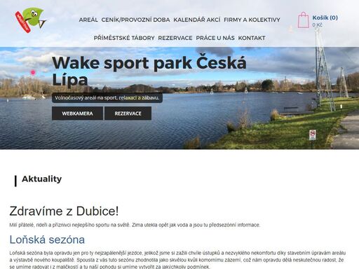 wake sport park česká lípa je volnočasový areál na sport, relaxaci a zábavu. najdete u nás vodní vleky (wakeboard, vodní lyže), minigolf, paddleboardy, plážový volejbal, stolní tenis..