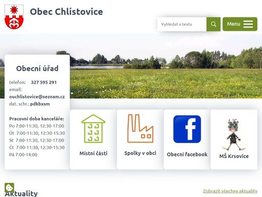 www.obec-chlistovice.cz