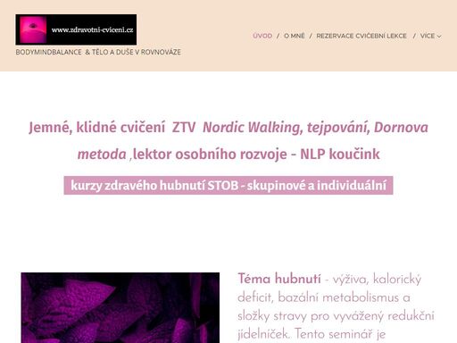 téma hubnutí - výživa, kalorický deficit, bazální metabolismus a složky stravy pro vyvážený redukční jídelníček. tento seminář je kombinací teoretických základů s praktickými vyživovými doporučeními.