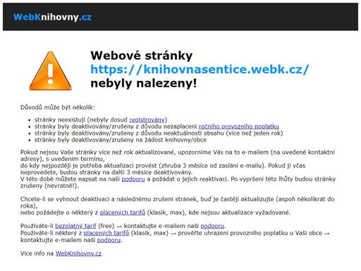 knihovnasentice.webk.cz