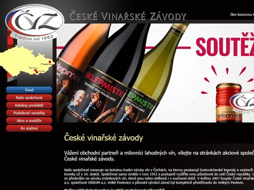 české vinařské závody, velké pavlovice