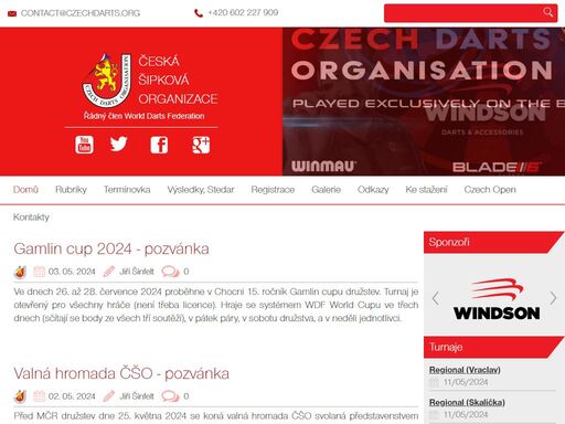 czechdarts.org