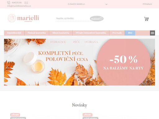 www.mariellicosmetics.cz